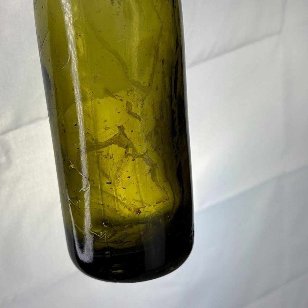 Vintage E & J Burke Olive Green Bottles Lot Of 3 - Picture 9 of 12